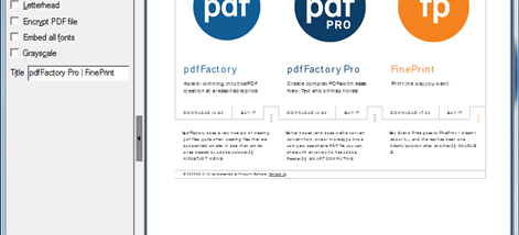 pdfFactory Pro (x64) screenshot