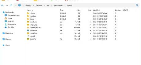 PeaZip Portable screenshot