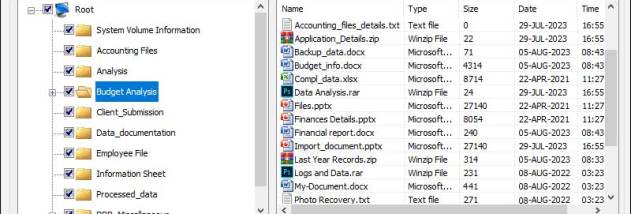 Pen Drive Folders Recovery screenshot