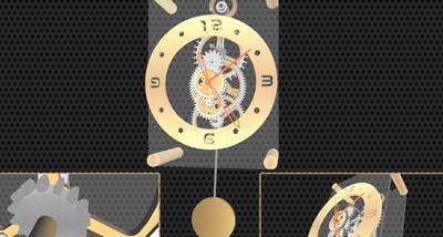 Pendulum Clock 3D Screensaver screenshot