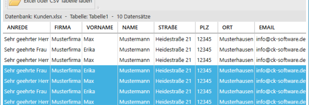 Personal Office Mailer screenshot
