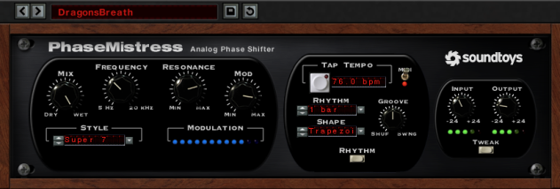 PhaseMistress screenshot