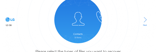 PhoneRescue for LG screenshot