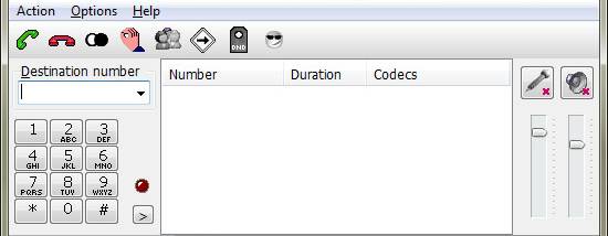 PhonerLite screenshot