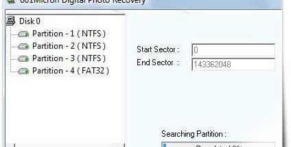 Photo Rescue Program screenshot