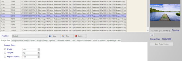Photo Resizer Expert screenshot