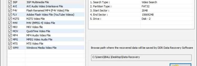 Photos Restore Software screenshot