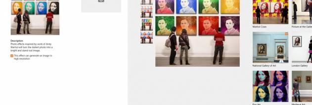 PhotoFunia for Windows UWP screenshot