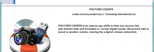 PHOTORECOVERY Professional 2019 for Wind screenshot