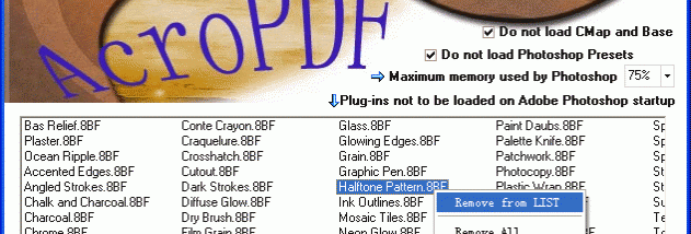 Photoshop SpeedUp screenshot