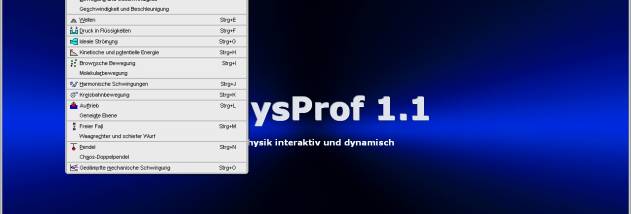 PhysProf screenshot