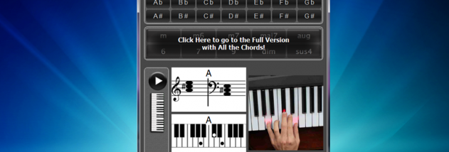 PianoChordsLite screenshot