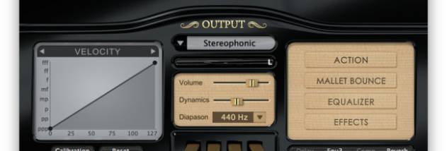 Pianoteq Stage screenshot