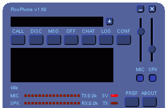 PicoPhone screenshot