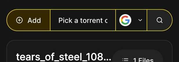 PikaTorrent screenshot