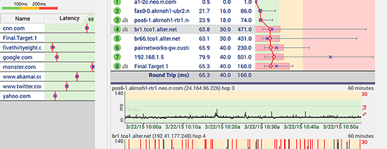 PingPlotter Pro screenshot