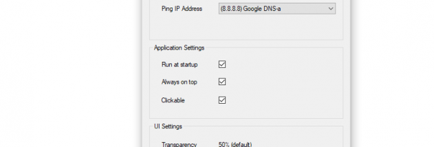 PingTest Graph screenshot