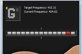 PitchPerfect Free Guitar Tuning Software screenshot