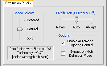 Pixelfusion for Windows Media Player screenshot