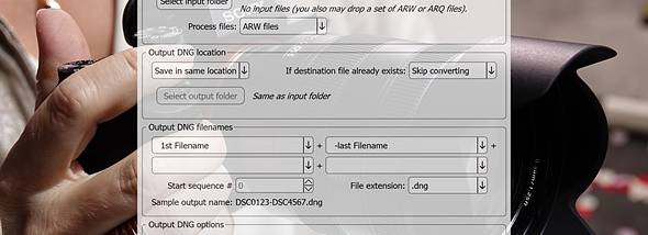 PixelShift to DNG screenshot