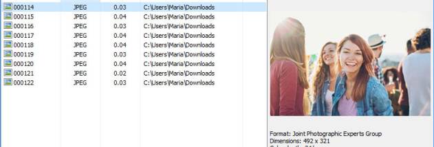 Pixillion Free Image Converter screenshot