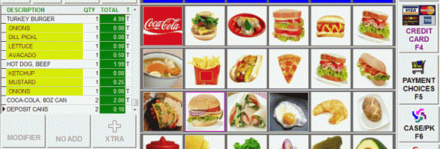 Plexis POS screenshot