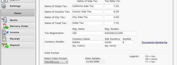 PO Management Software screenshot