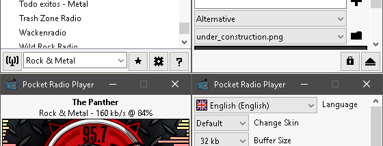Pocket Radio Player screenshot