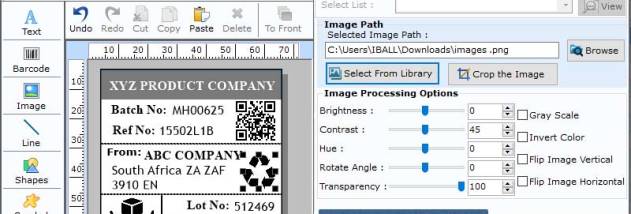 Point-of-sale Pdf417 Barcoding screenshot