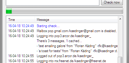 Pop3Connector screenshot