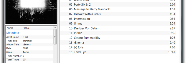 Portable foobar2000 0.9.6 screenshot