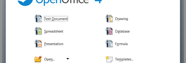 Portable OpenOffice.org screenshot