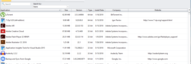 Portable Revo Uninstaller screenshot