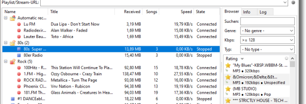 Portable streamWriter screenshot