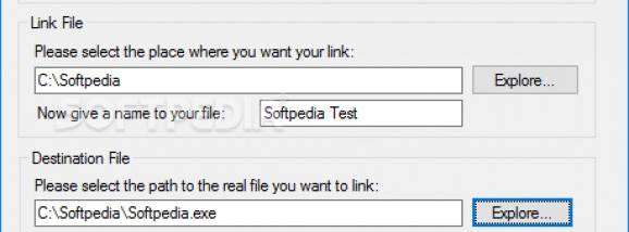 Portable Symbolic Link Creator screenshot