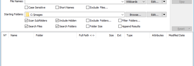 Portable UltraFileSearch screenshot