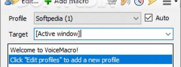 Portable VoiceMacro screenshot