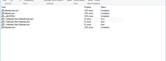 Portable winLAME screenshot