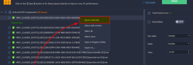 Portable Wise Registry Cleaner screenshot