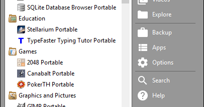 PortableApps Suite screenshot