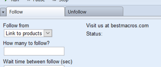 Poshmark follow bot screenshot