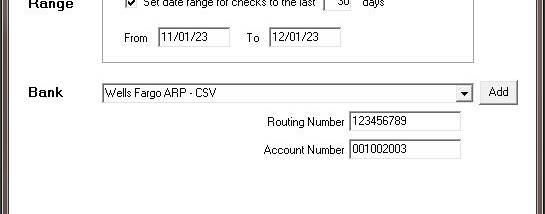 PositivePay screenshot
