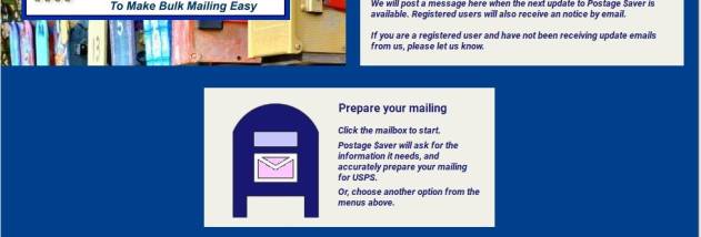 Postage Saver screenshot