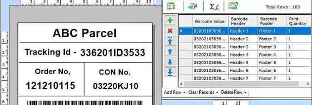 Postal and Banking Barcode Software screenshot