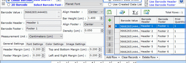 Postal and Shipping Barcode Maker screenshot