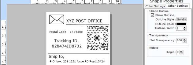 Postal Barcode Maker screenshot