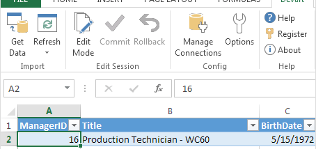 PostgreSQL Excel Add-In by Devart screenshot