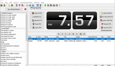 Power Clock screenshot