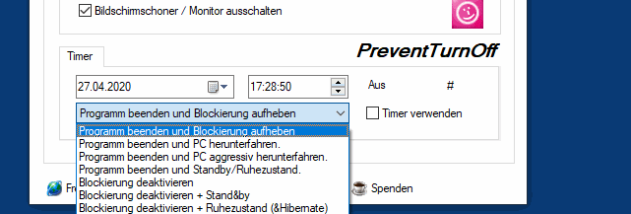 PreventTurnOff screenshot