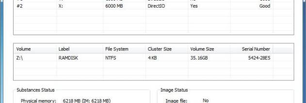 Primo Ramdisk Standard Edition screenshot